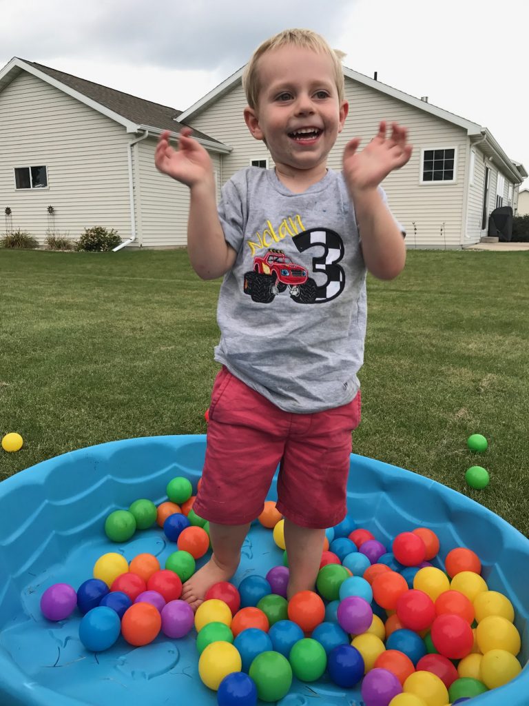 Blaze into 3 Sensory Seeking Birthday Party