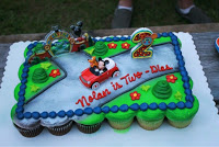 ohh two-dles party cake