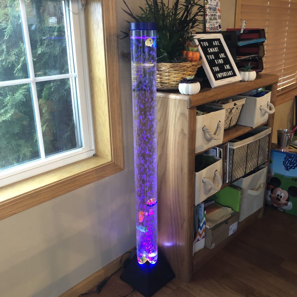 sensory bubble tube