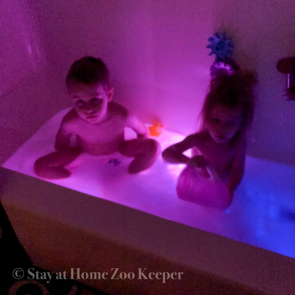 sensory bath glo cubes