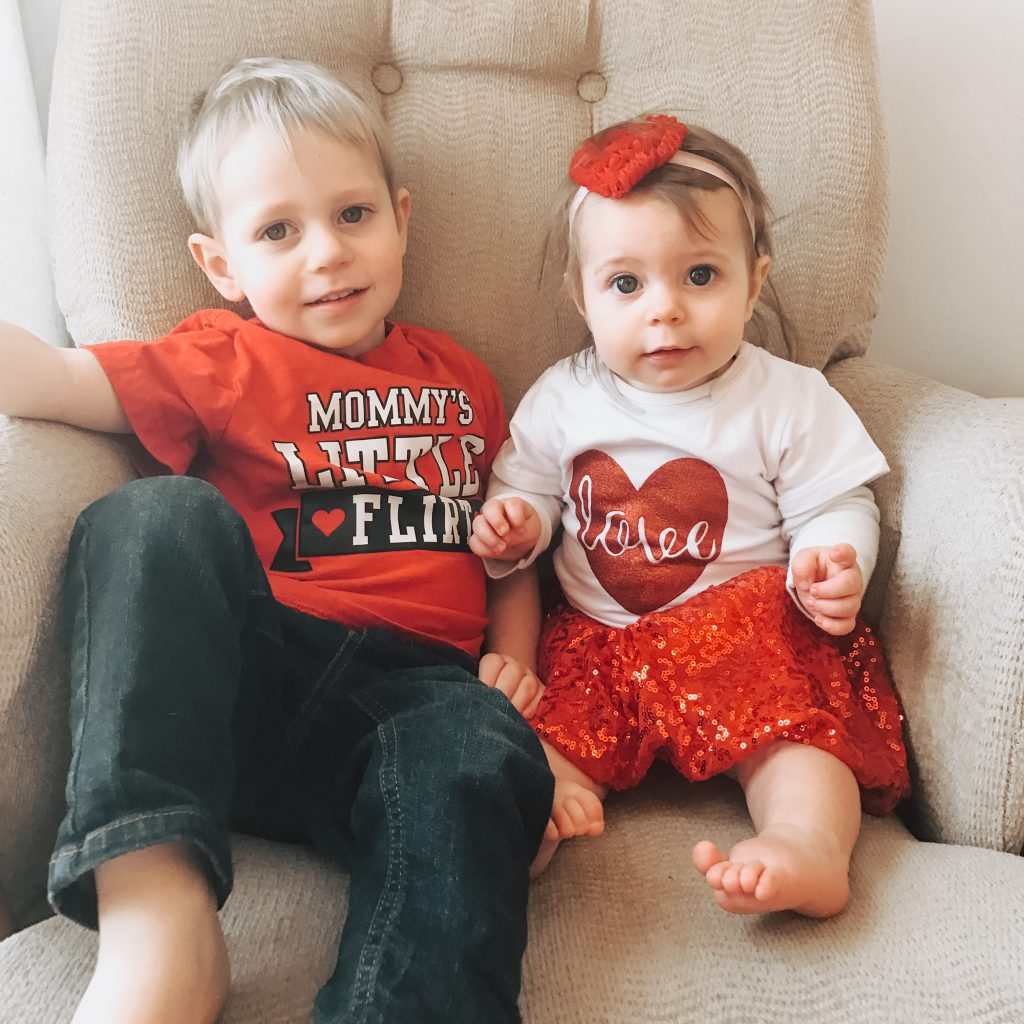 dress valentines kids