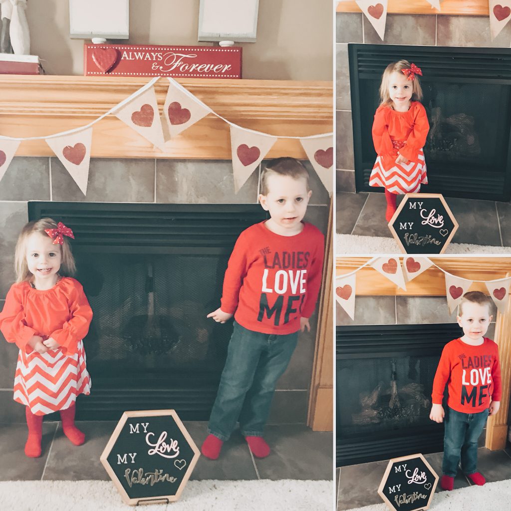 dress valentines kids