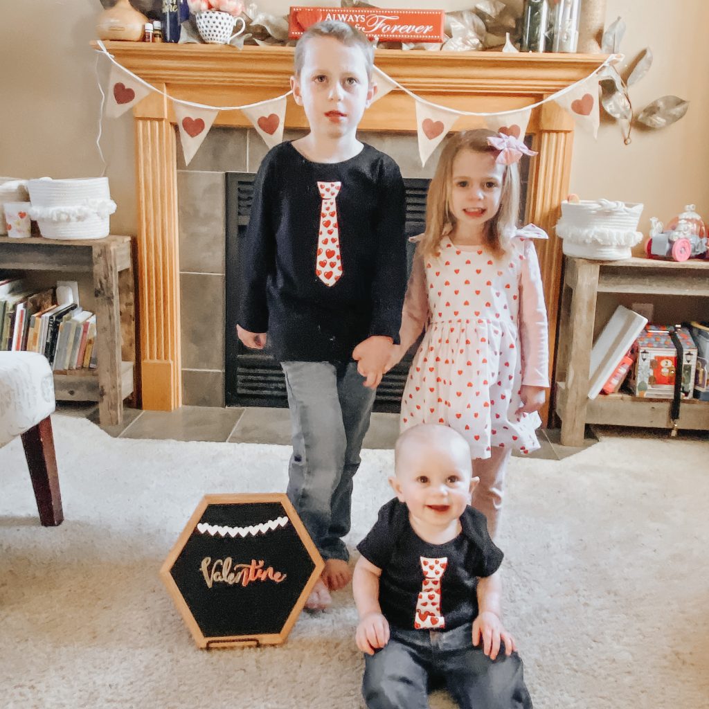 dress valentines kids