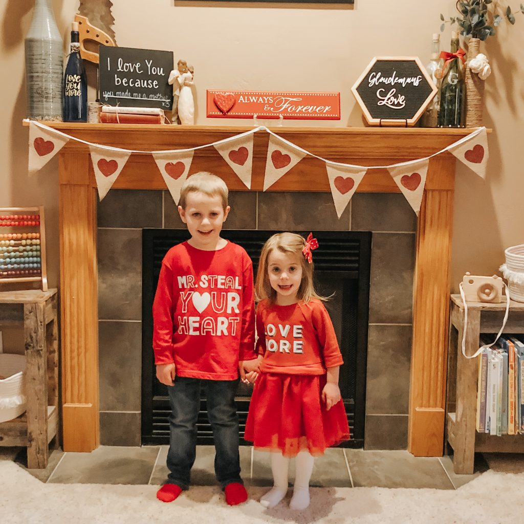 dress valentines kids