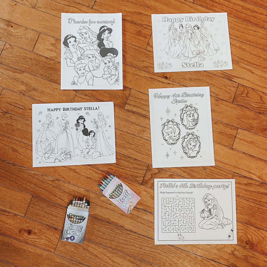 rapunzel birthday party favors