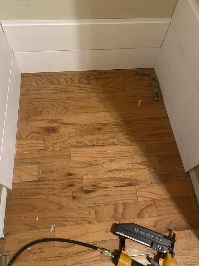closet to mudroom