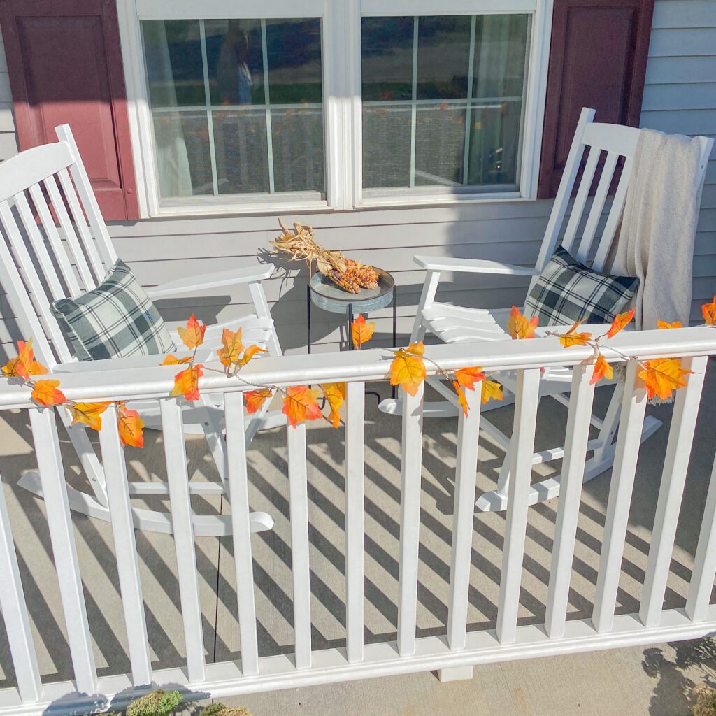 outdoor fall decor