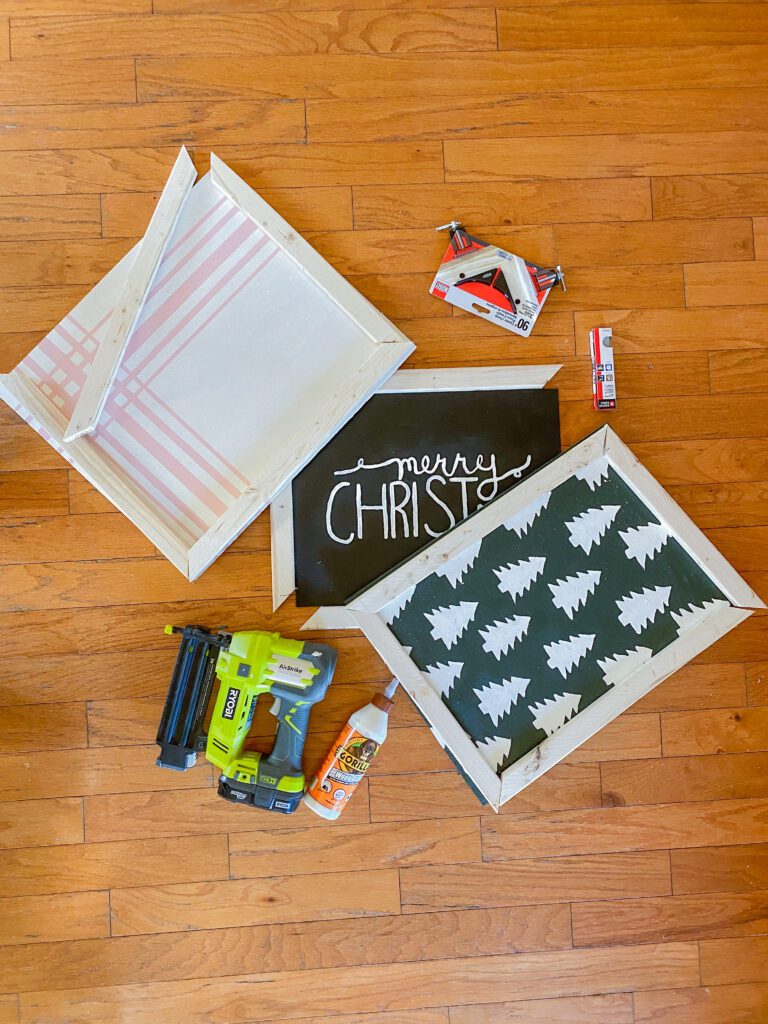 layering signs DIY