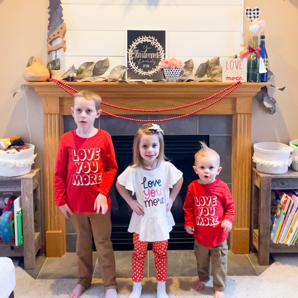 dress valentines kids