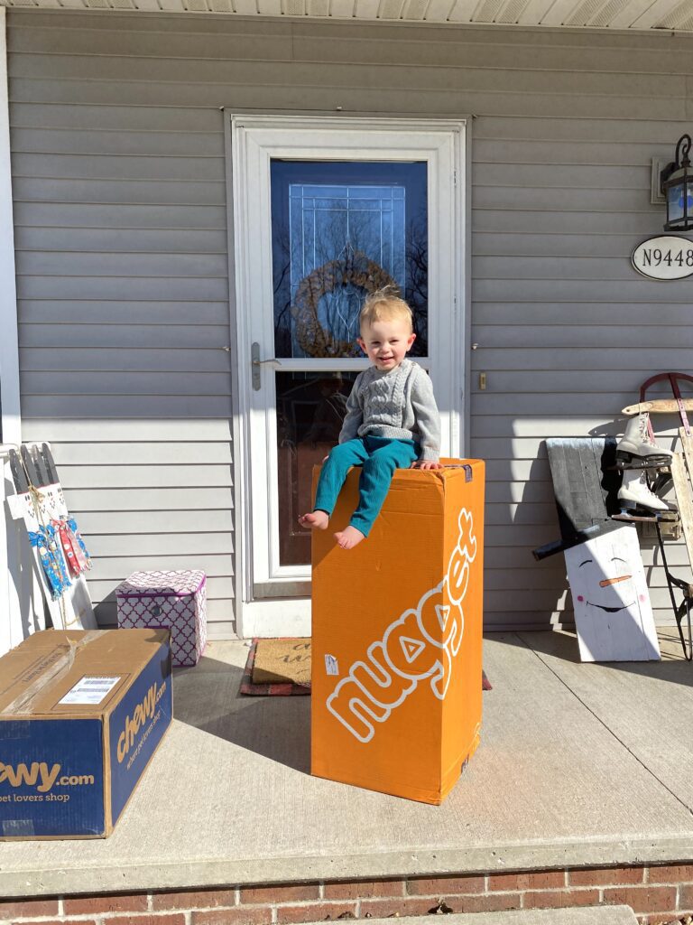 nugget orange box