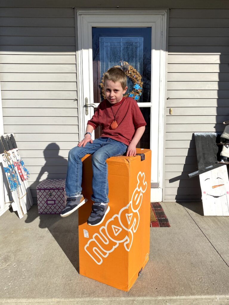 nugget orange box