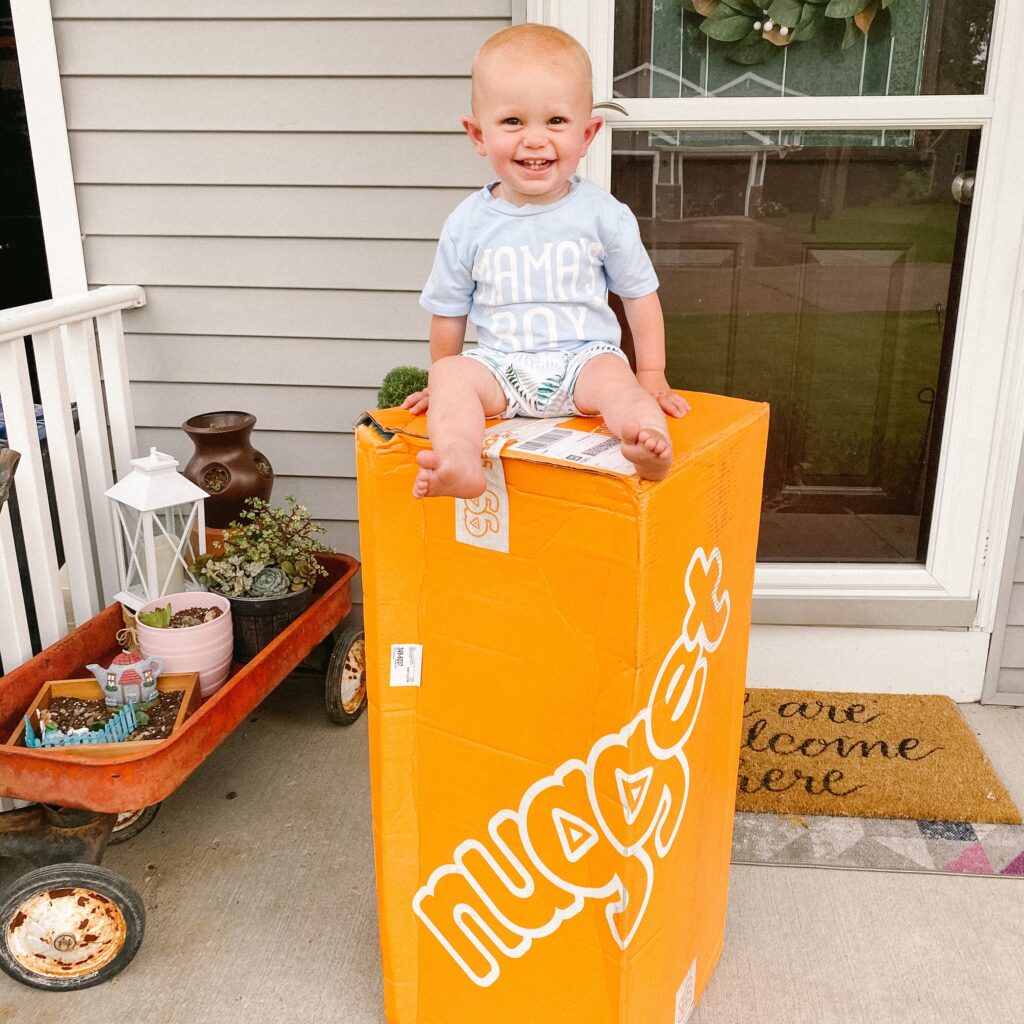 nugget orange box
