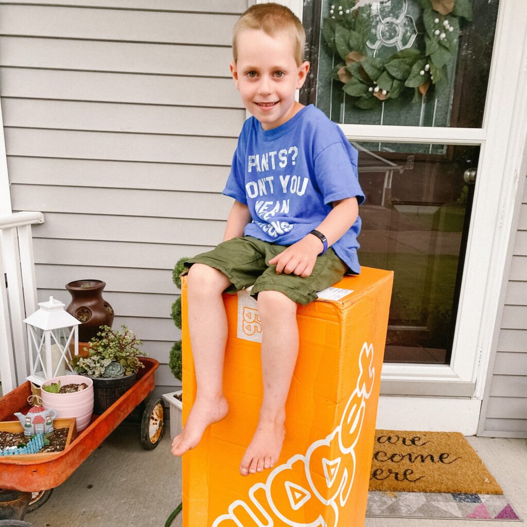 nugget orange box