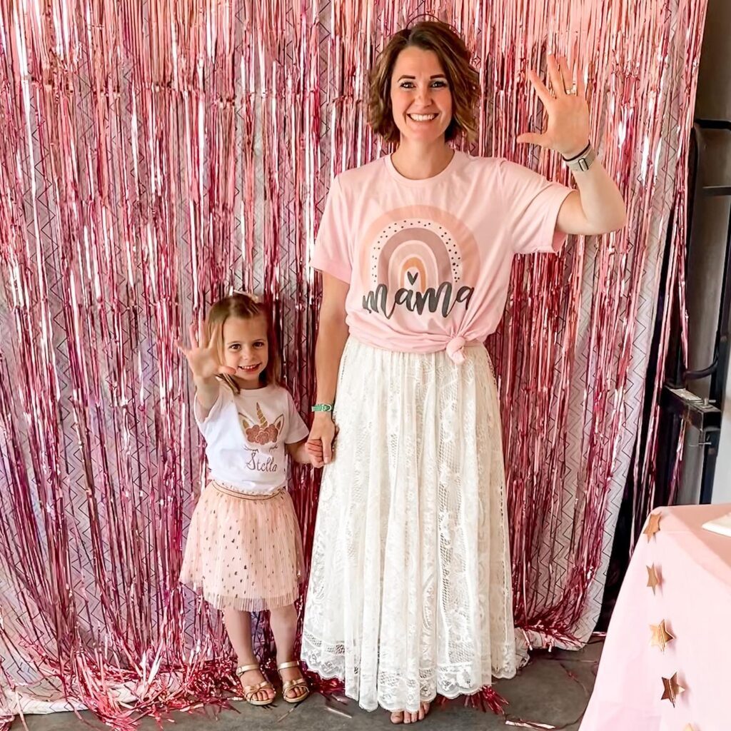 Rose gold Unicorn birthday