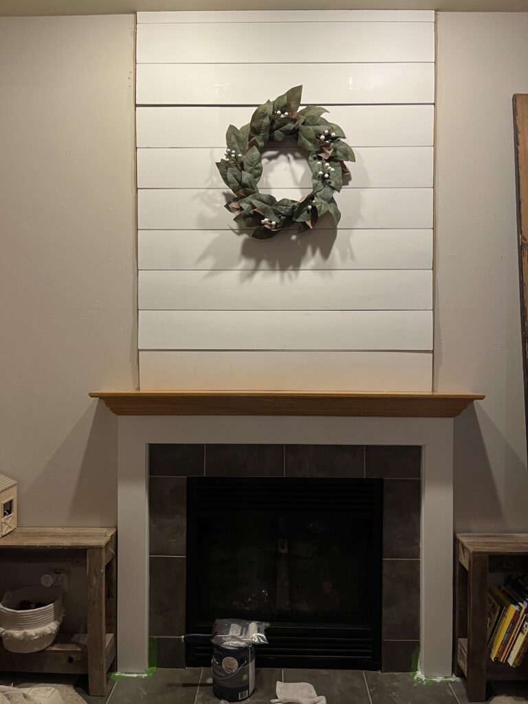 refacing mantle