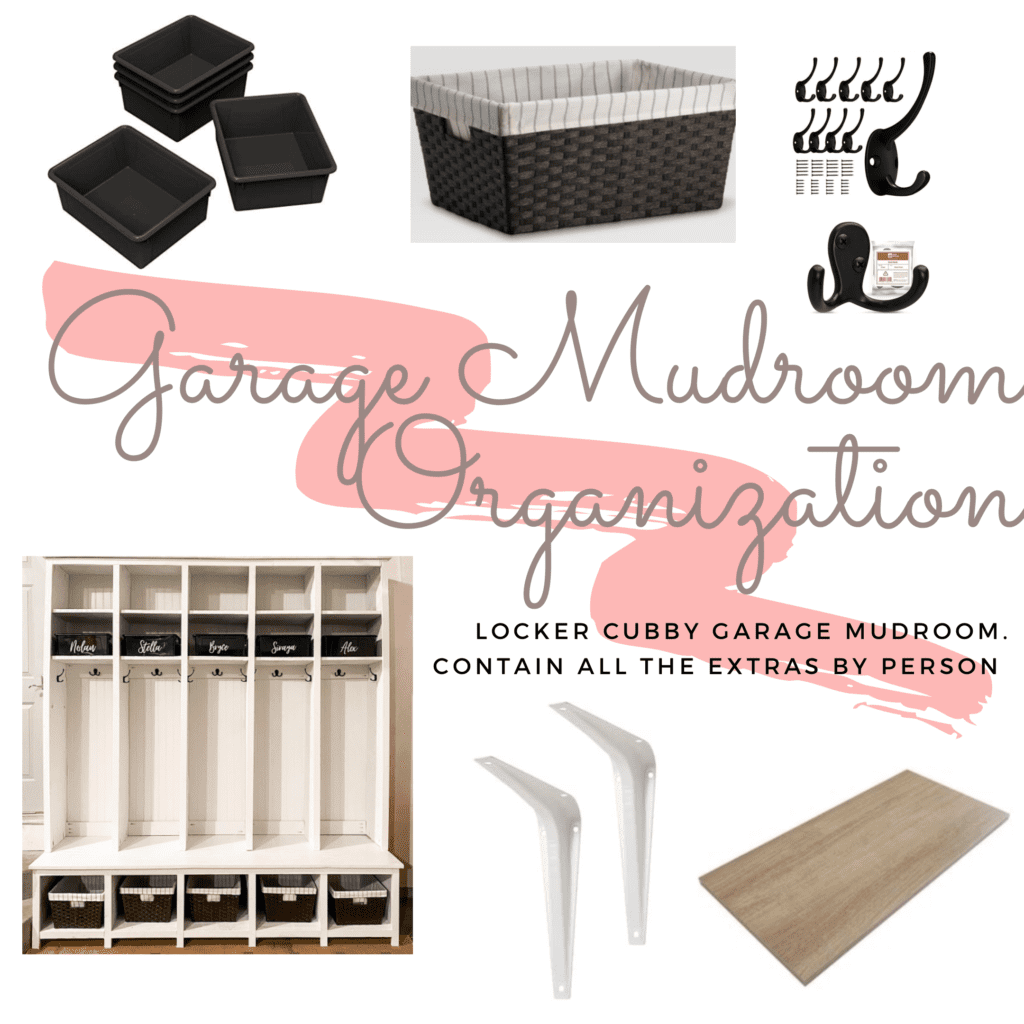 Build your own Mud room locker system cubby system DIY